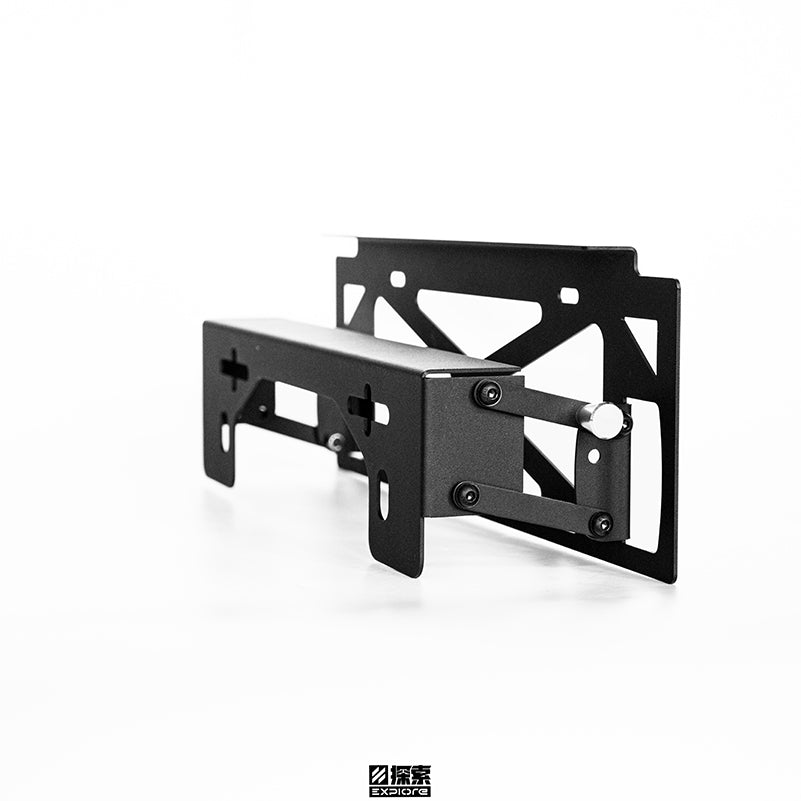 Cross-Country Removable License Plate Frame