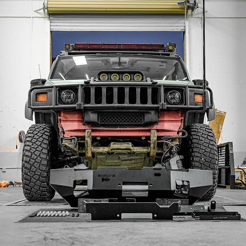 Winch Bumper for Hummer H2